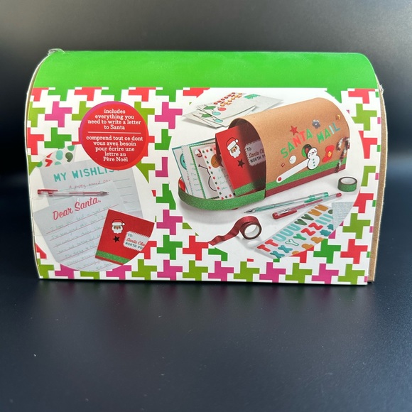 Mailbox Christmas Letters to Santa w/ 250+ pieces DIY Craft Kids Kit 6+ - Picture 3 of 5